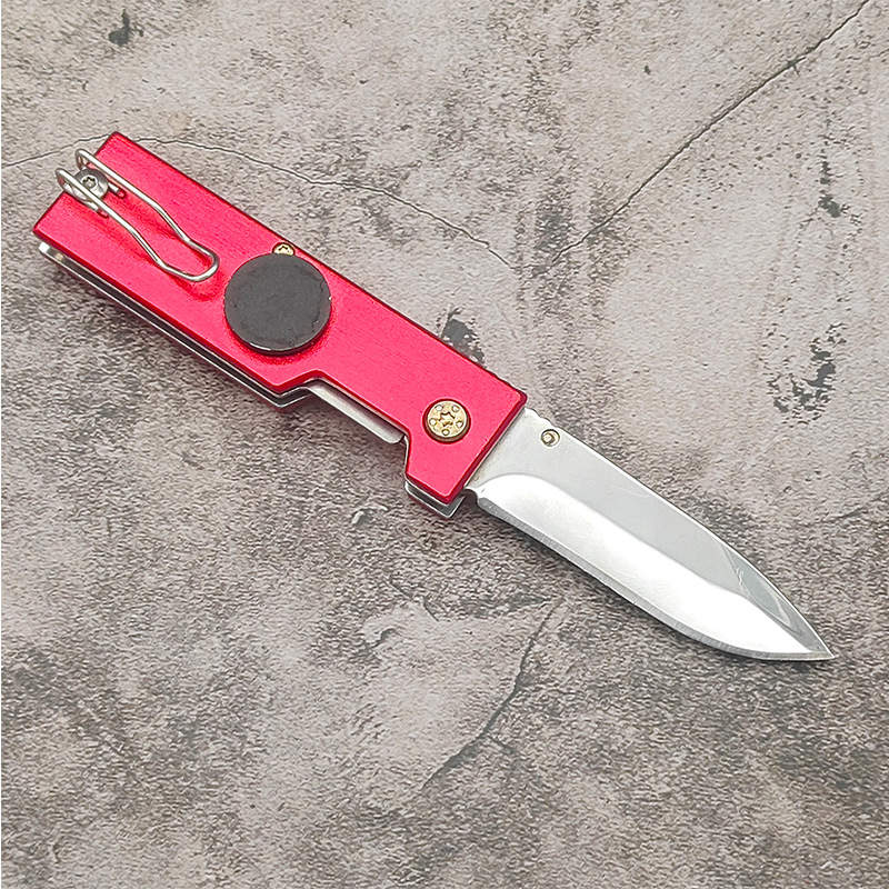 Metal Fidget Toy, Portable Folding Fidget Spinner Knife