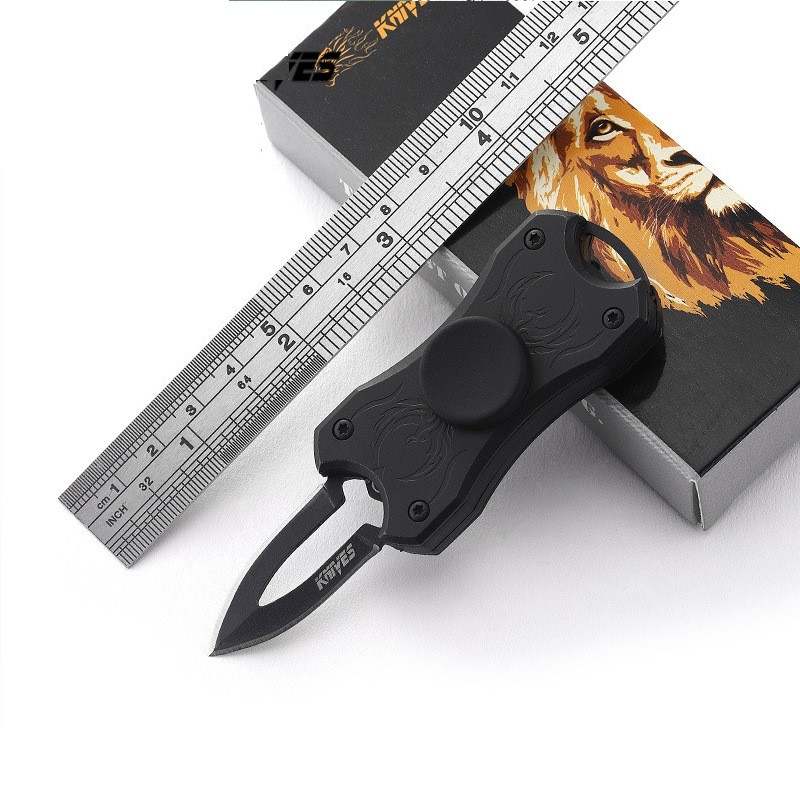 Metal Fidget Toy, High Hardness Folding Fidget Spinner Knife