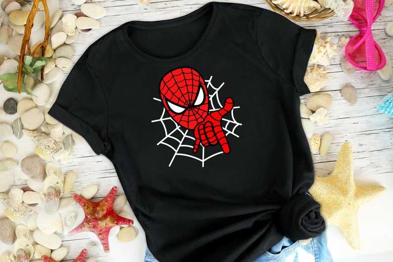 spiderman t shirt girl clipart images