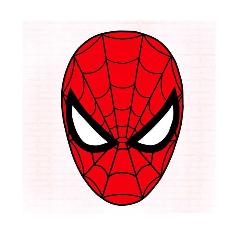 Spiderman Head Svg Perfect for Crafting & Design Projects