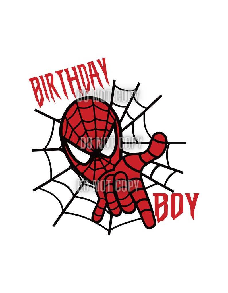 Download Spiderman Birthday Svg Designs For Your Craft Projects