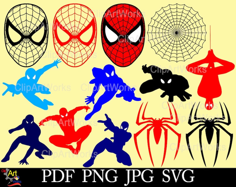 Black Spider Man Face Svg Vector Clip - Venom Black Spider Man Png,Spiderman  Logo Vector - free transparent png images - pngaaa.com