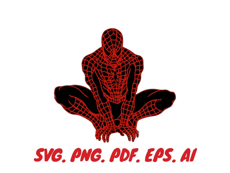 Wallpaper Red and Black Spider Man Logo, Background - Download Free Image