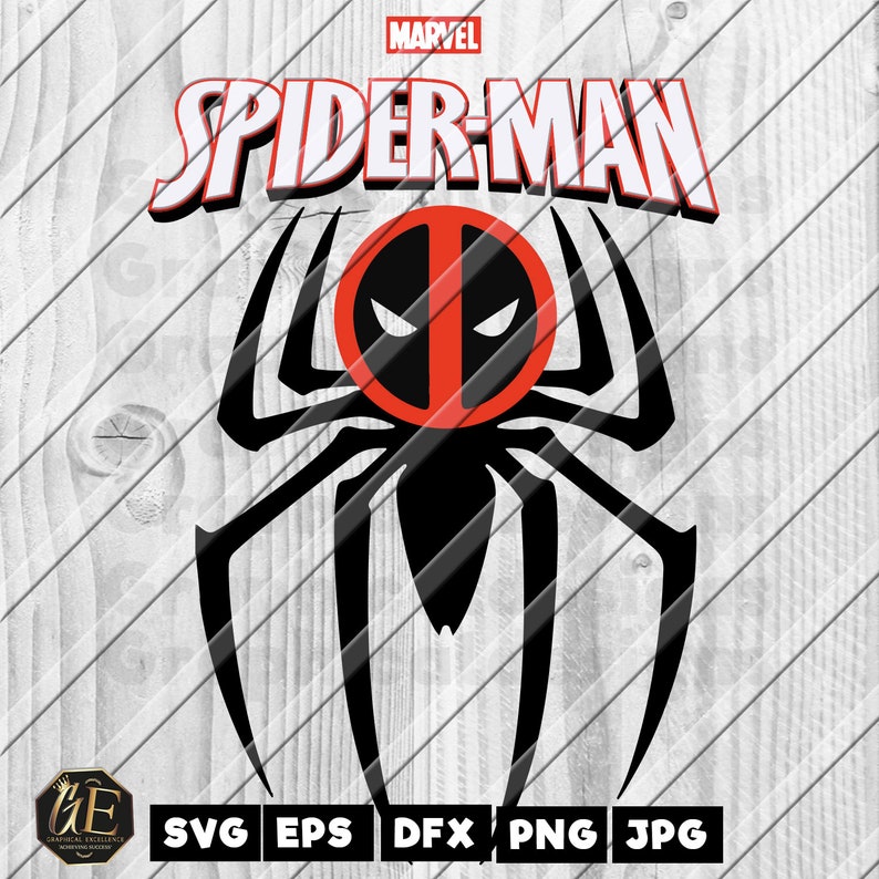 Spiderman Logo Svg Clipart Creativity And Fun Digital Download 