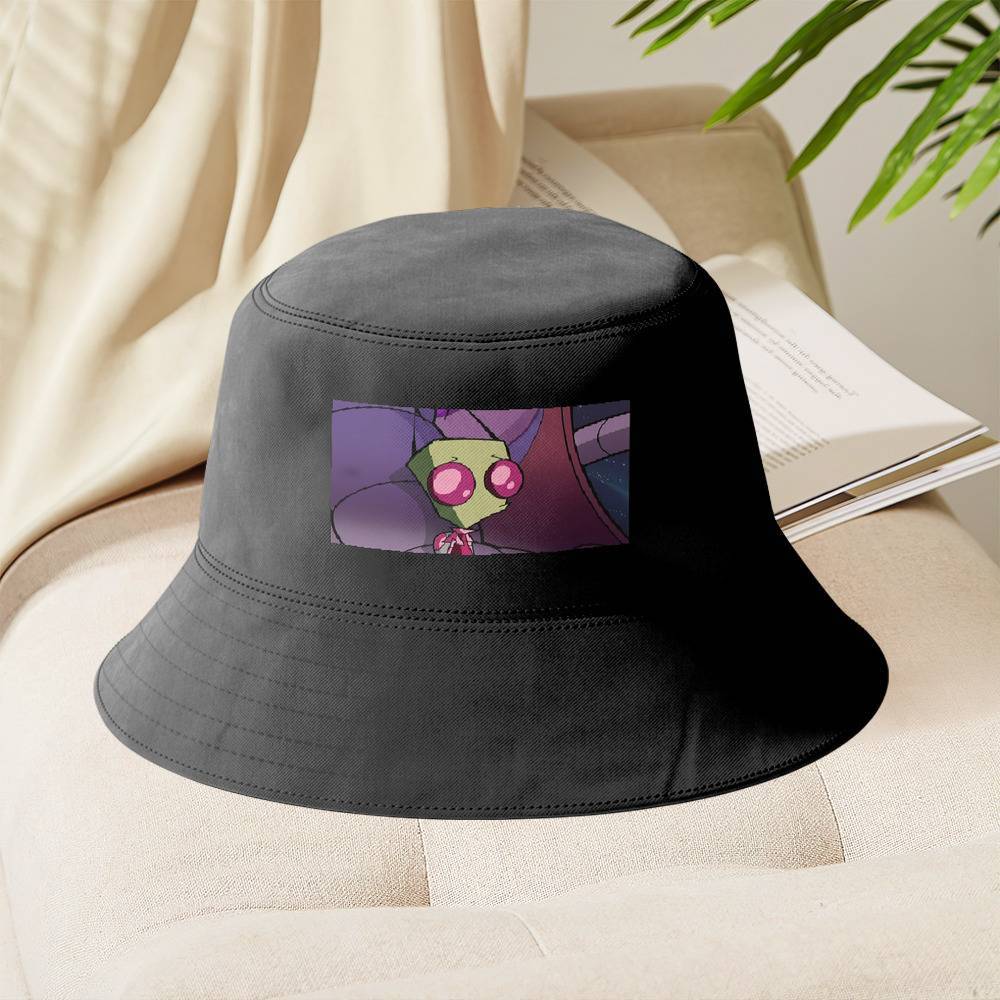 Invader Zim Bucket Hat Unisex Fisherman Hat Gifts for Invader Zim Fans