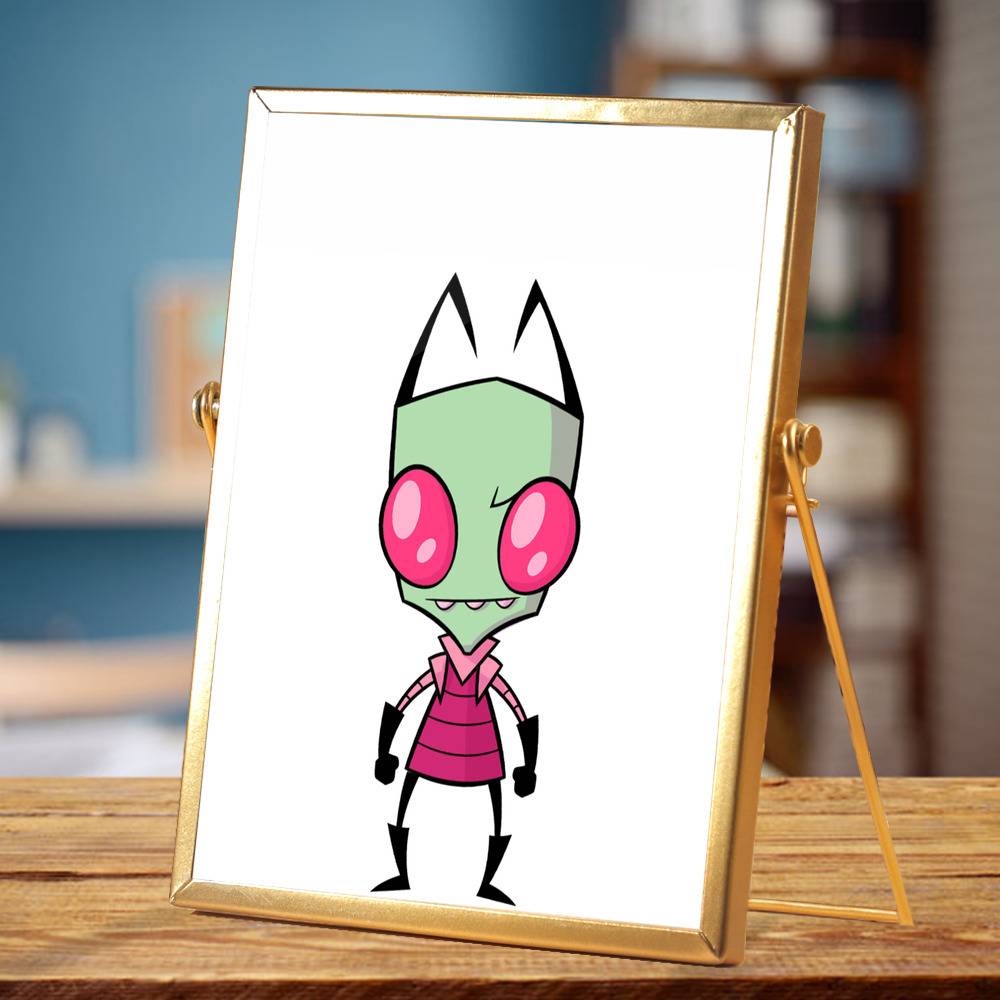 Invader Zim Merch Invader Zim GIR Plaque Classic Celebrity Plaque ...