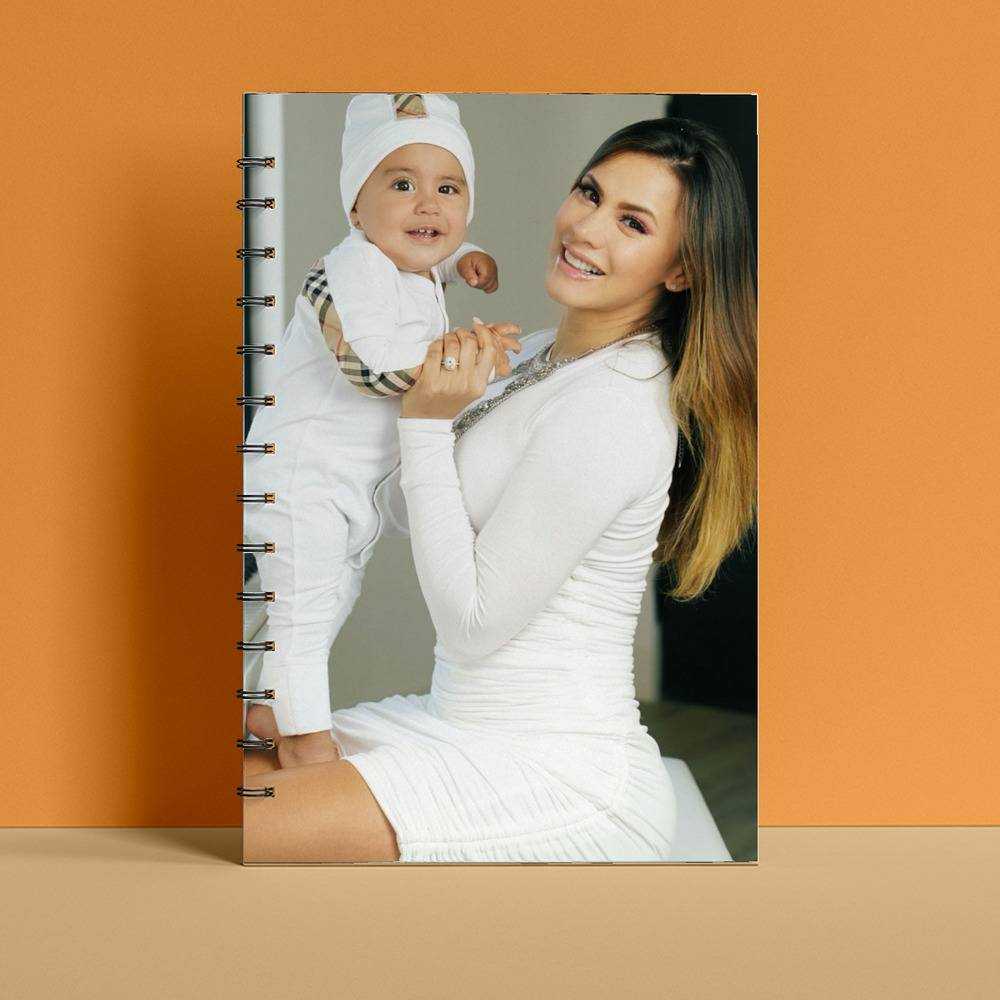 Royalty Family Spiral Bound Notebook Journal Diary Gift for Fans Prince M And Milan Notebook