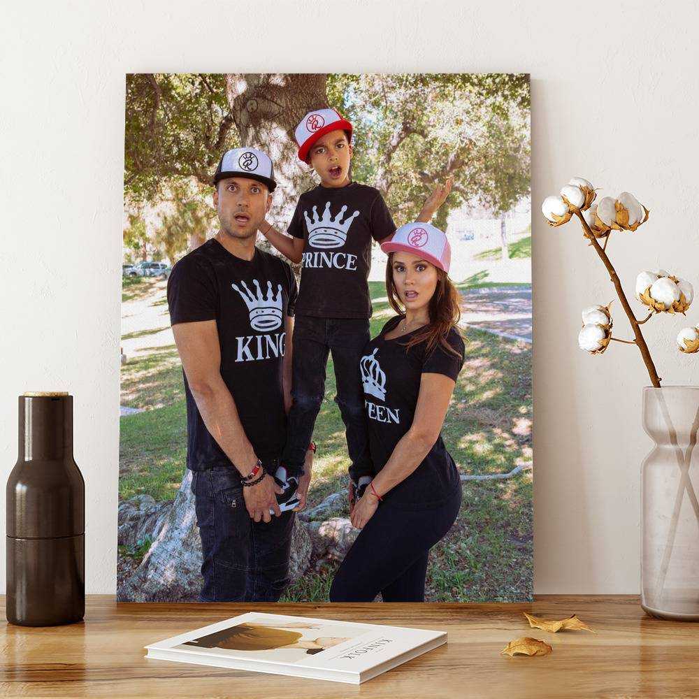 Royalty Family Canvas Classic Celebrity Canvas The family by Royalty Family Canvas