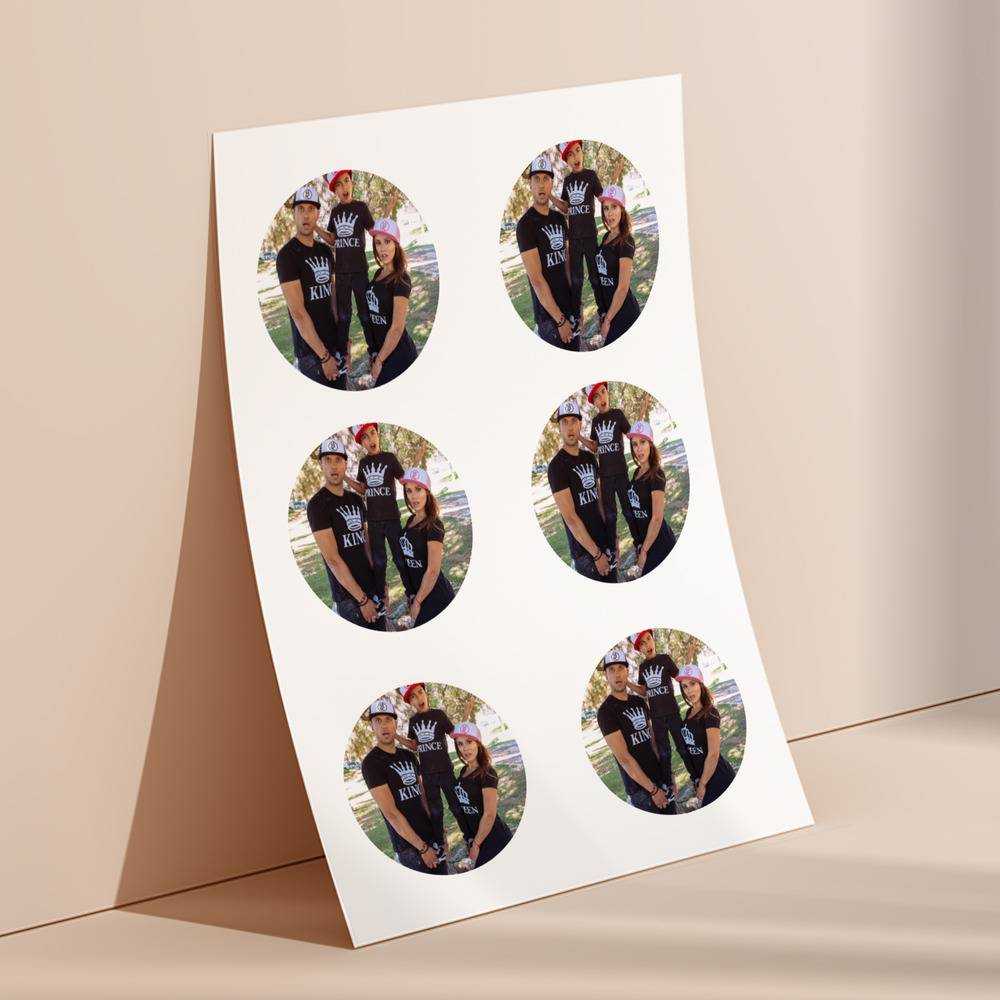 Royalty Family round stickers decorative stickers gift for fans The family
