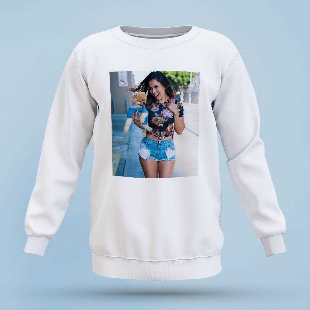 Royalty Family Sweatshirt Classic Celebrity Sweatshirt Andrea Photo Sweatshirt