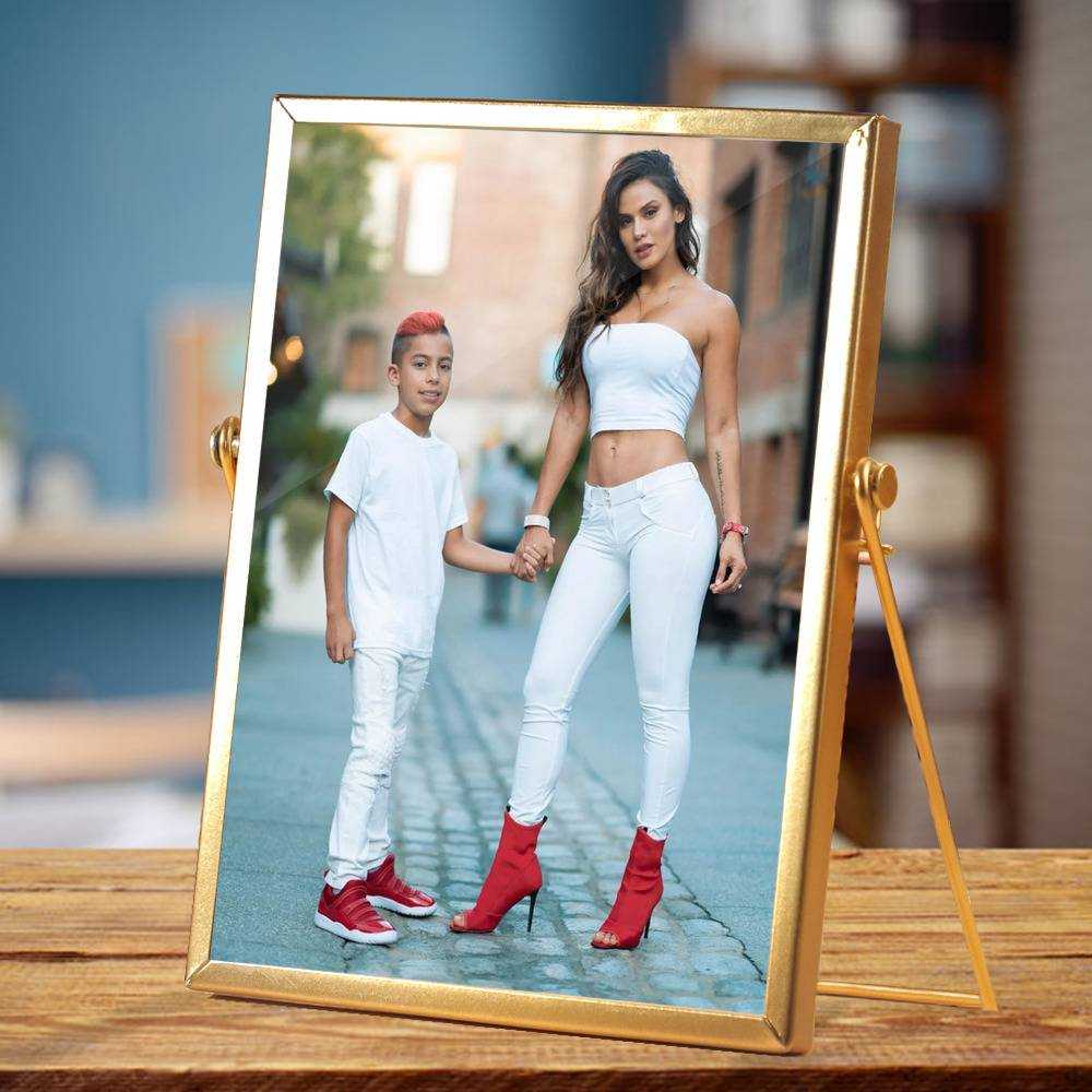 Royalty Family Plaque Classic Celebrity Plaque Prince M And Ferran by Royalty Family Plaque with Golden Frame