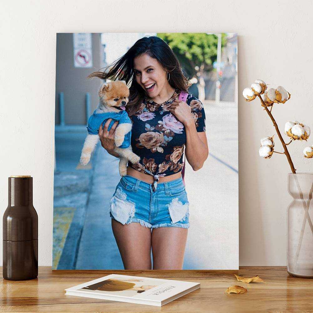 Royalty Family Canvas Classic Celebrity Canvas Andrea Photo by Royalty Family Canvas
