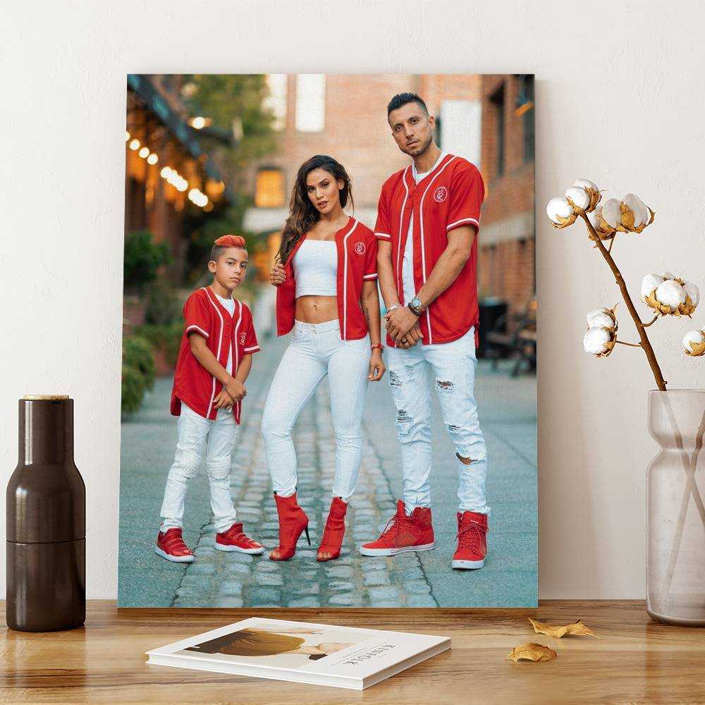 Royalty Family Canvas Classic Celebrity Canvas Royalty Family Photo by Royalty Family Canvas