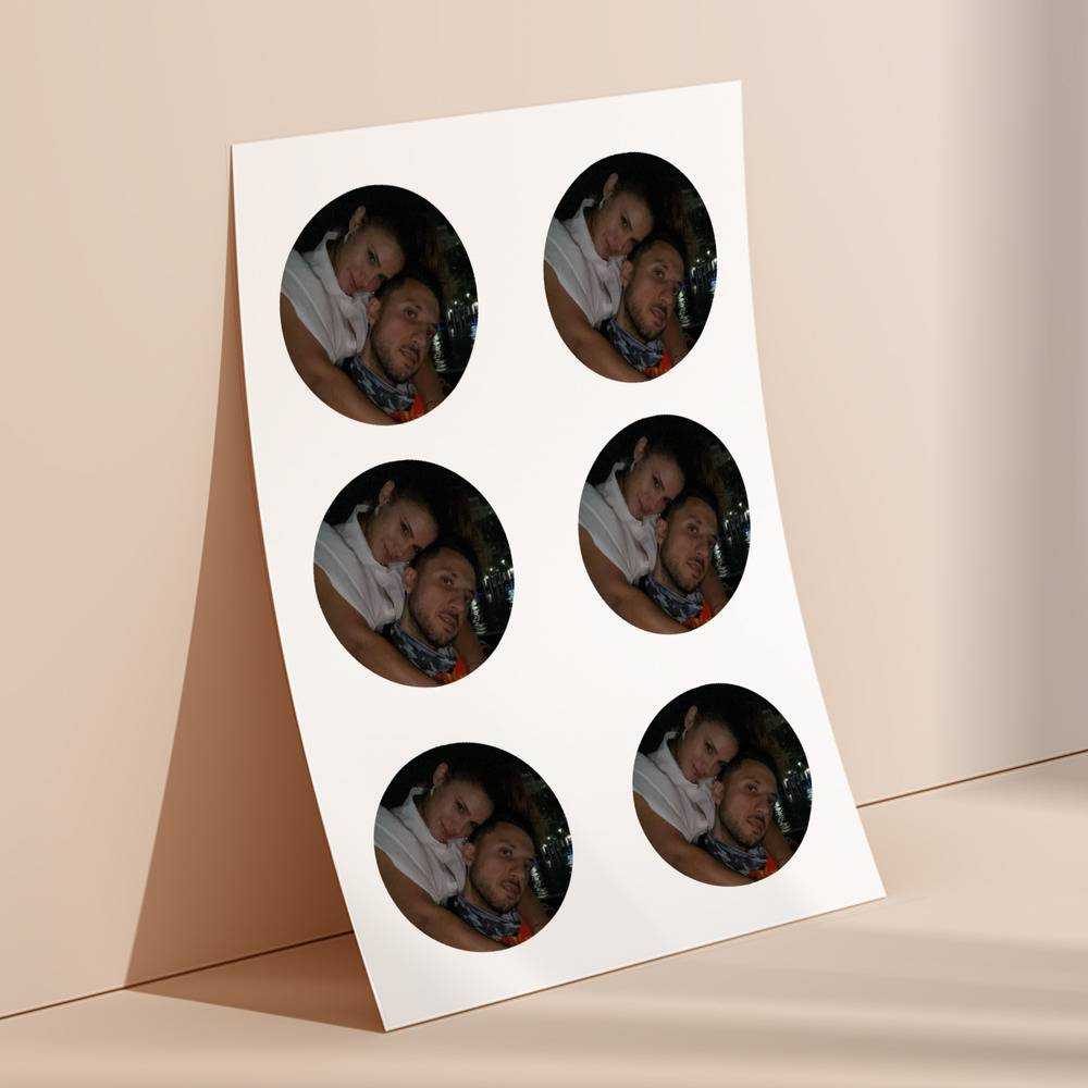 Royalty Family round stickers decorative stickers gift for fans King Ali