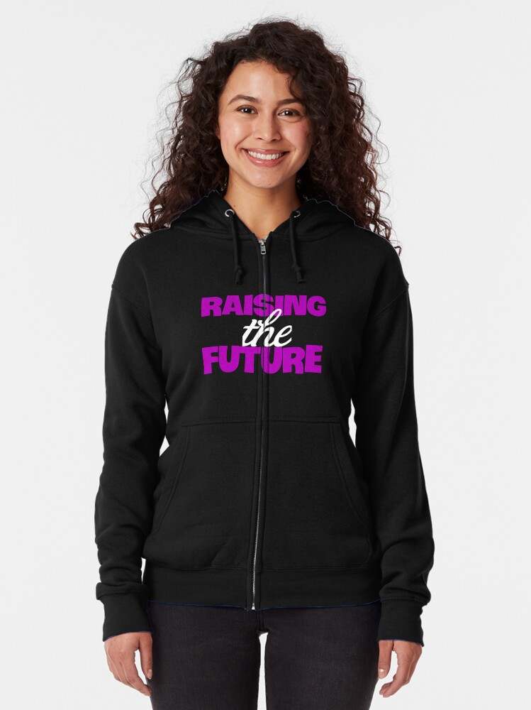 Raising The Future Zipped Hoodie Royalty Family Hoodie Hoodie Royalty Family Merch Unisex Hoodie for Gift