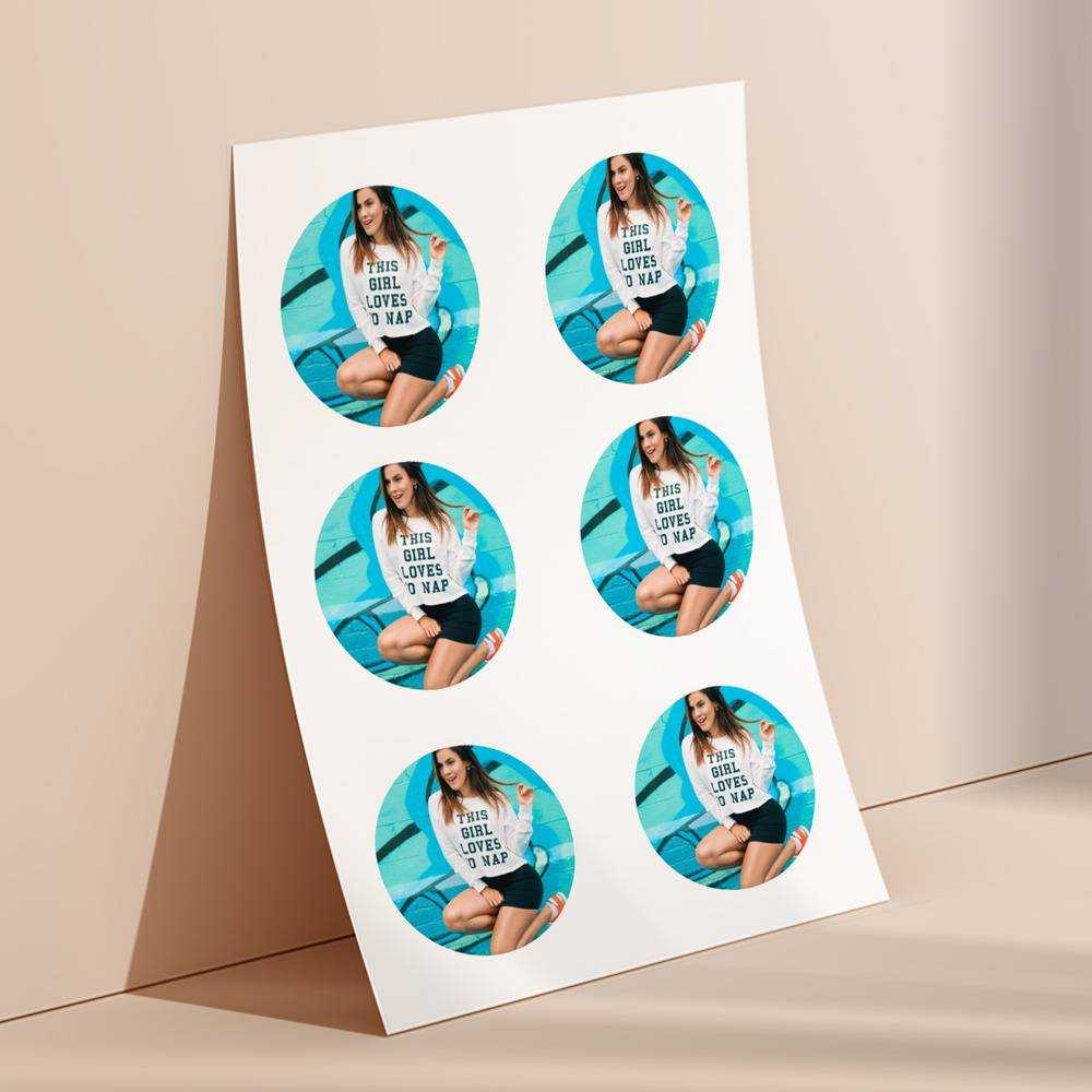 Royalty Family round stickers decorative stickers gift for fans Andrea Espada