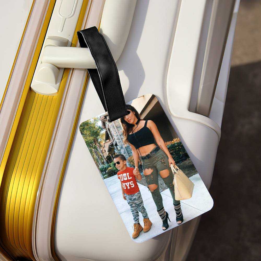Royalty Family Luggage Tag Classic Celebrity Luggage Tag Andrea And Ferran by Royalty Family Luggage Tag