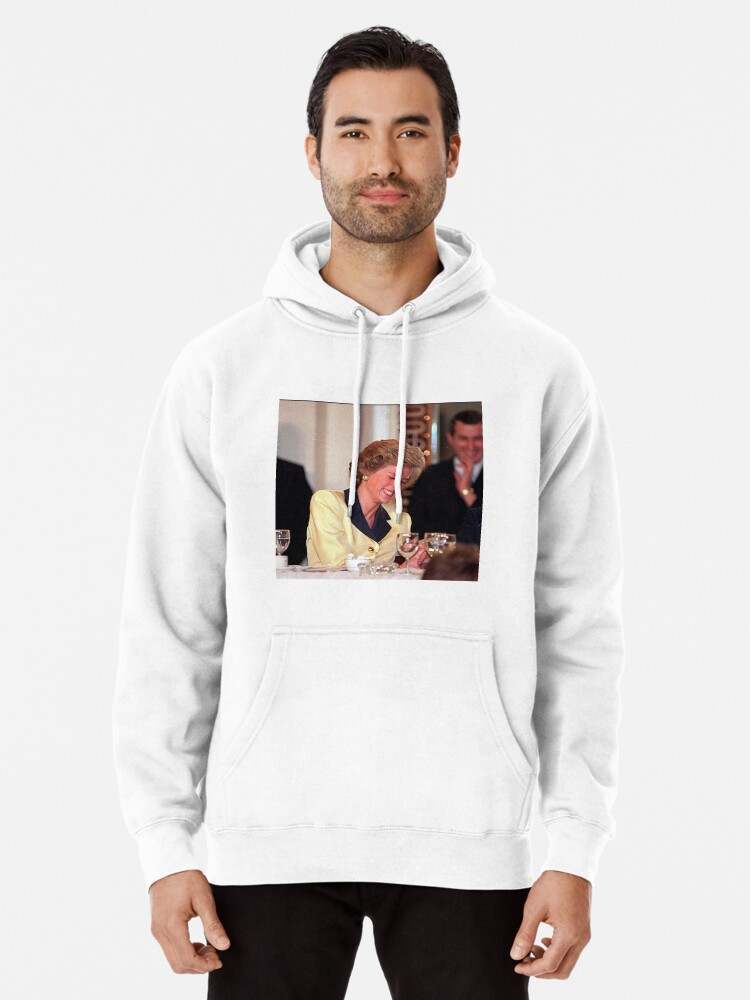 Princess Diana Laughing Pullover Hoodie Royalty Family Hoodie Hoodie Royalty Family Merch Unisex Hoodie for Gift