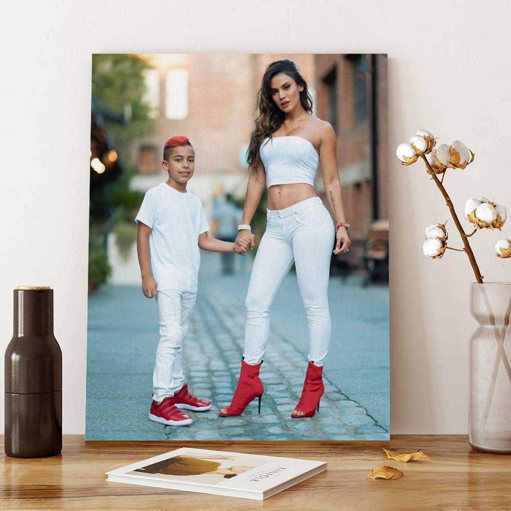 Royalty Family Canvas Classic Celebrity Canvas Prince M And Ferran by Royalty Family Canvas