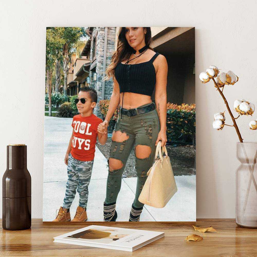 Royalty Family Canvas Classic Celebrity Canvas Andrea And Ferran by Royalty Family Canvas