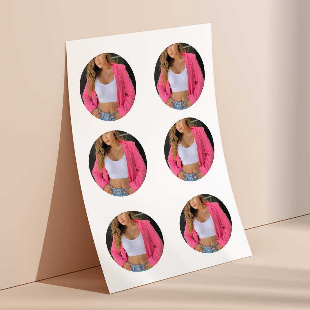 Royalty Family round stickers decorative stickers gift for fans Cool Andrea