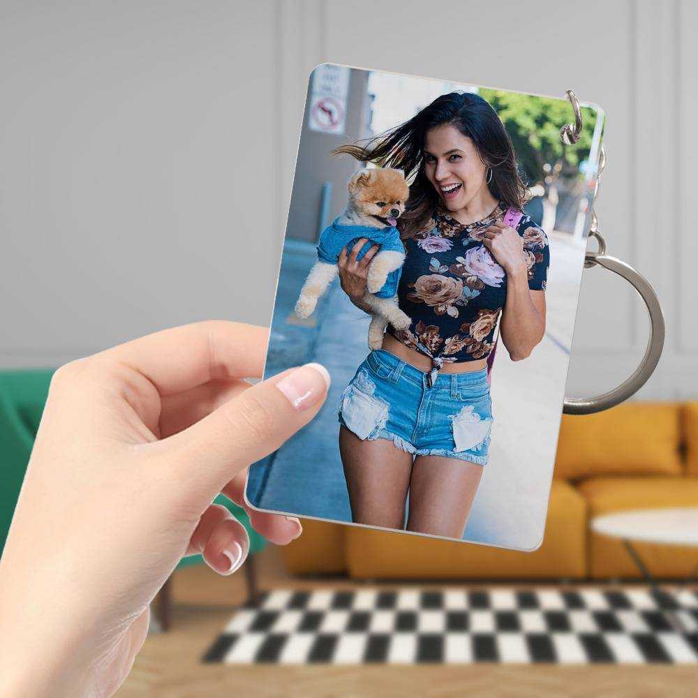 Royalty Family Keychain Classic Celebrity Keychain Andrea Photo by Royalty Family Keychain