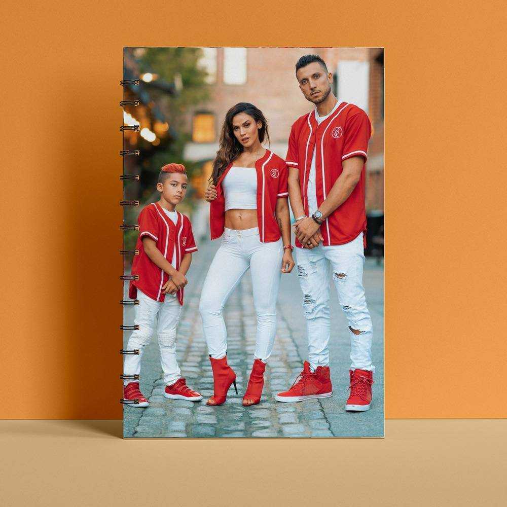 Royalty Family Spiral Bound Notebook Journal Diary Gift for Fans Royalty Family Photo Notebook