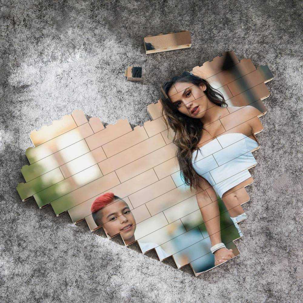 Royalty Family Merch Heart Shape Building Blocks Gift for Fans Prince M And Ferran Building Blocks