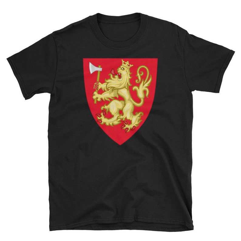 Norway Coat of Arms Viking Pride T-Shirt Royalty Family Shirt Shirt Royalty Family Merch Unisex Shirt for Gift