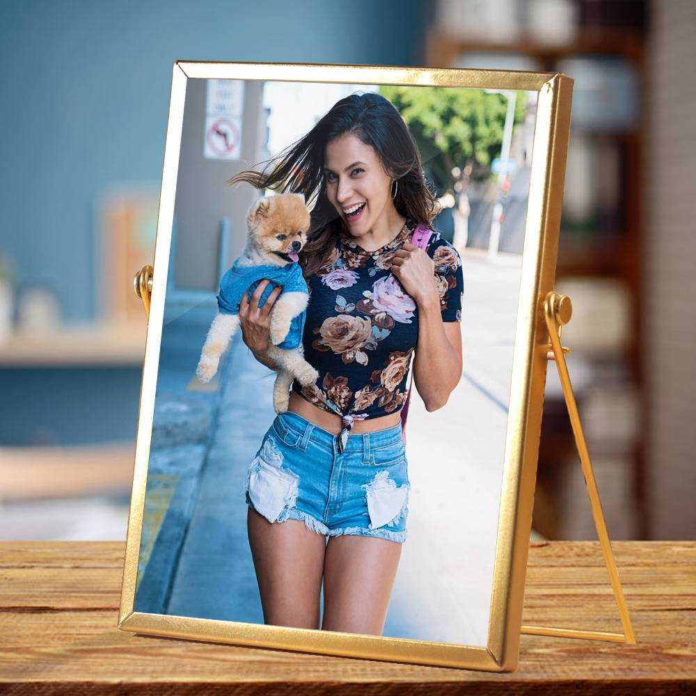 Royalty Family Plaque Classic Celebrity Plaque Andrea Photo by Royalty Family Plaque with Golden Frame