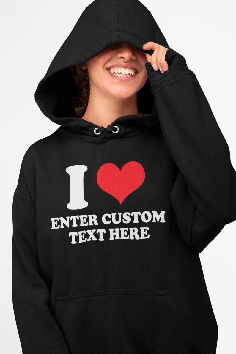 I Love Hot Moms Hoodie, Personalized I Love Hoodie | ilovehotmomshoodie.com