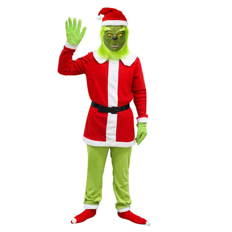 Grinch Costume, The Grinch Carnival Christmas Clothes