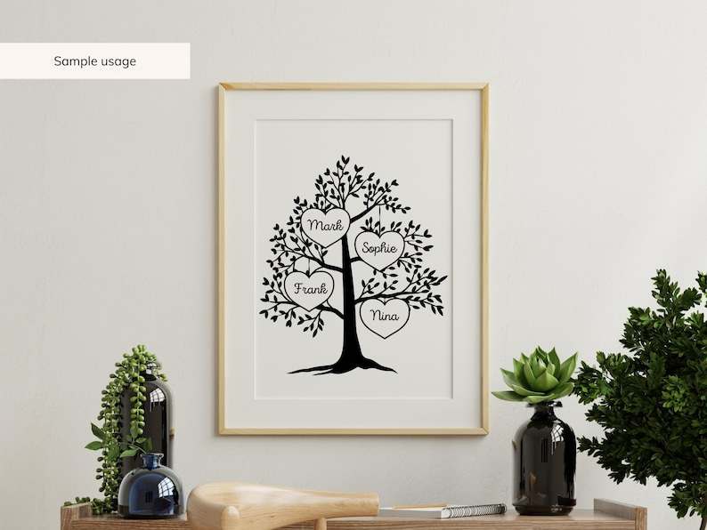 Family Tree Svg Cut File, Family Tree svg#5