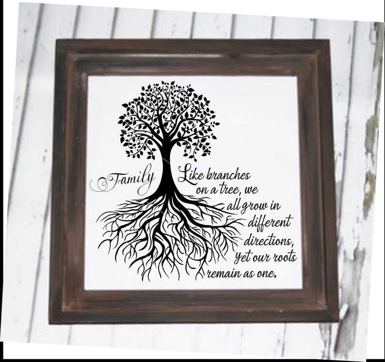 Family Tree Svg, Our Roots SVG
