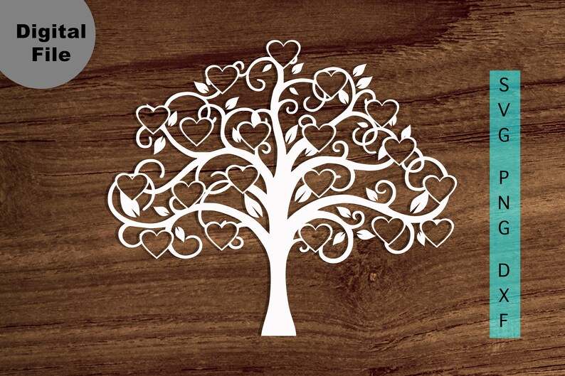 Family Tree Svg Cut File, Family Tree 15-25 members bundle SVG Files#4