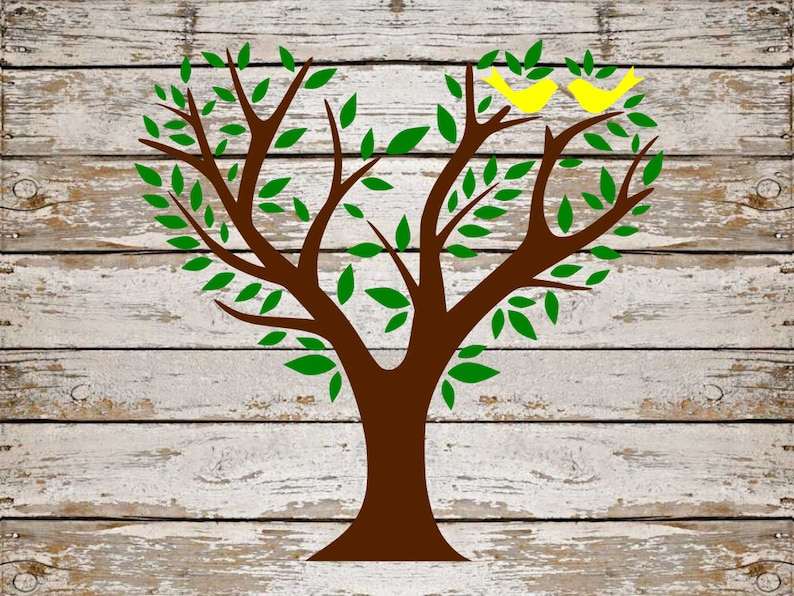 Family Tree Svg, Family Tree Files For Silhouette