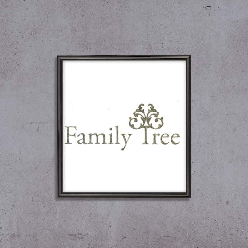 Family Tree Svg Free, Family Tree - Instant Digital Download - Printable SVG#3