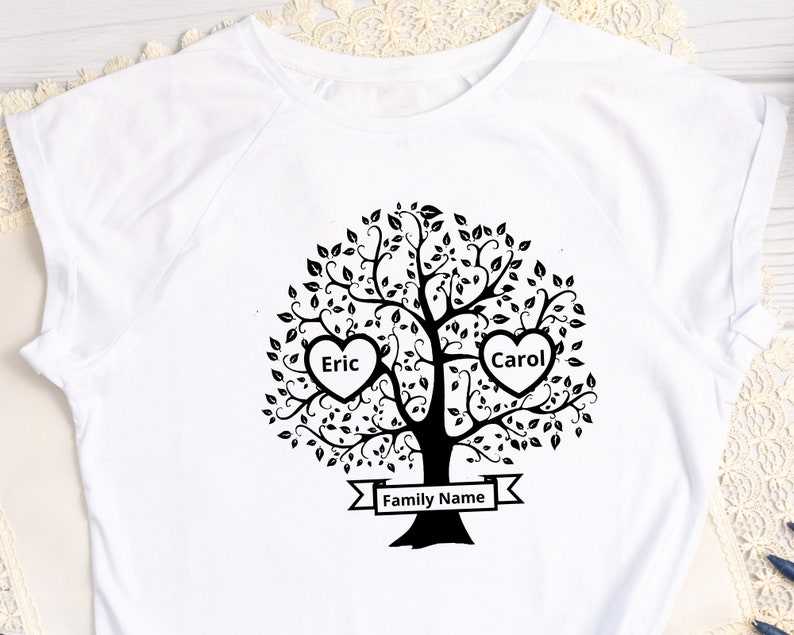 Family Tree Svg With Names, Family Tree Svg 2 Members#4