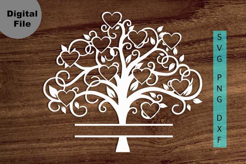 Family Tree Svg With Names, Family Tree 10 members Svg