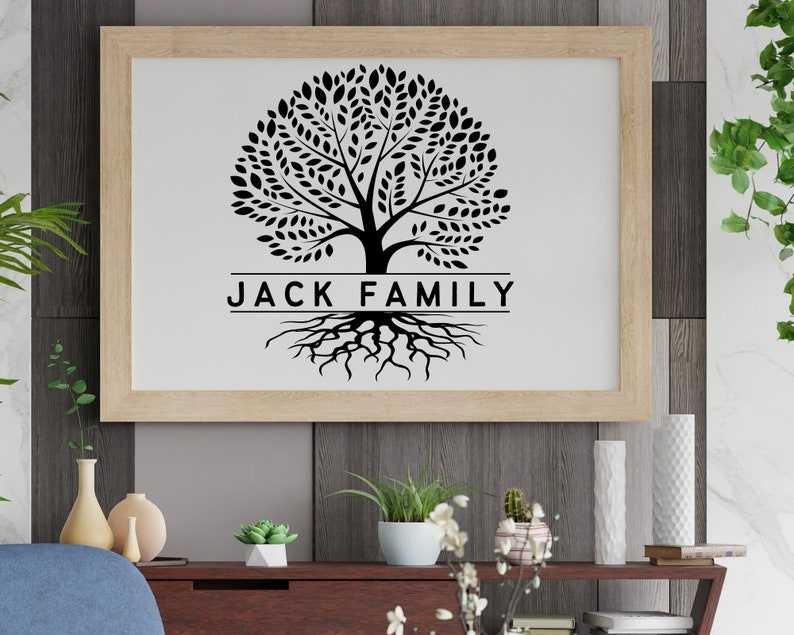 Family Tree Svg With Names, Family Tree Png Files#5