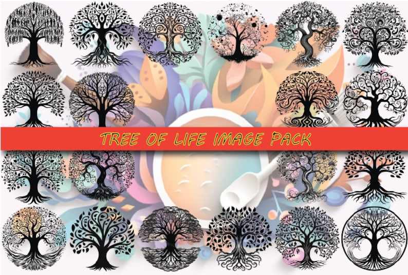 Family Tree Svg, Tree of Life SVG Bundle - Tree of Life Clipart Cricut