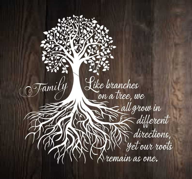 Family Tree Svg, Our Roots SVG