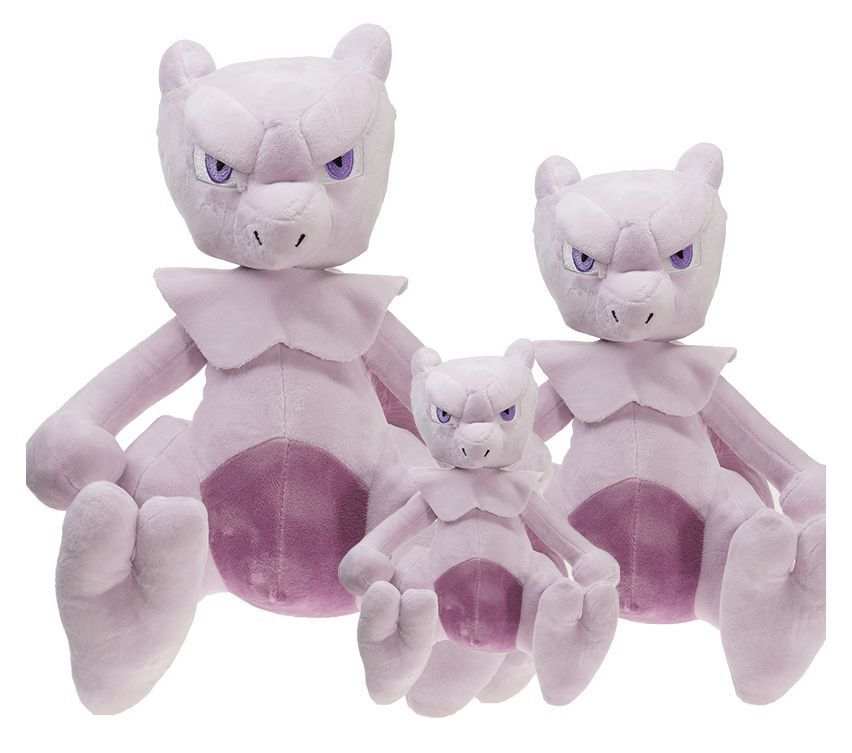 Mewtwo Poké Plush - 11 In.  Pokémon Center Official Site