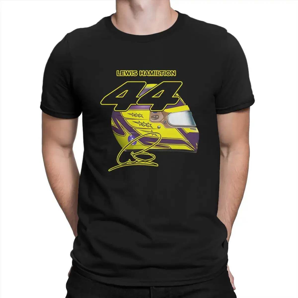 Lewis Hamilton Helmet Men TShirt