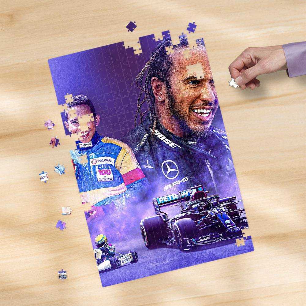 Lewis Hamilton Puzzle Hamilton F1 Championship 2020 Puzzle