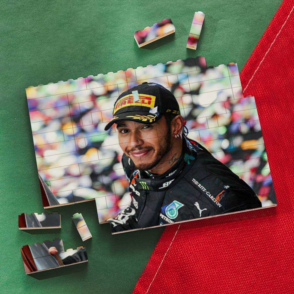 Lewis Hamilton Building Blocks Wins His Seventh F1 Building Blocks