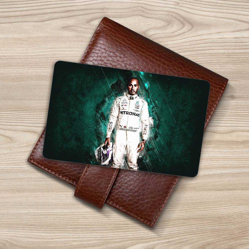 Lewis Hamilton Wallet Card F1 Racing Driver Wallet Insert Card