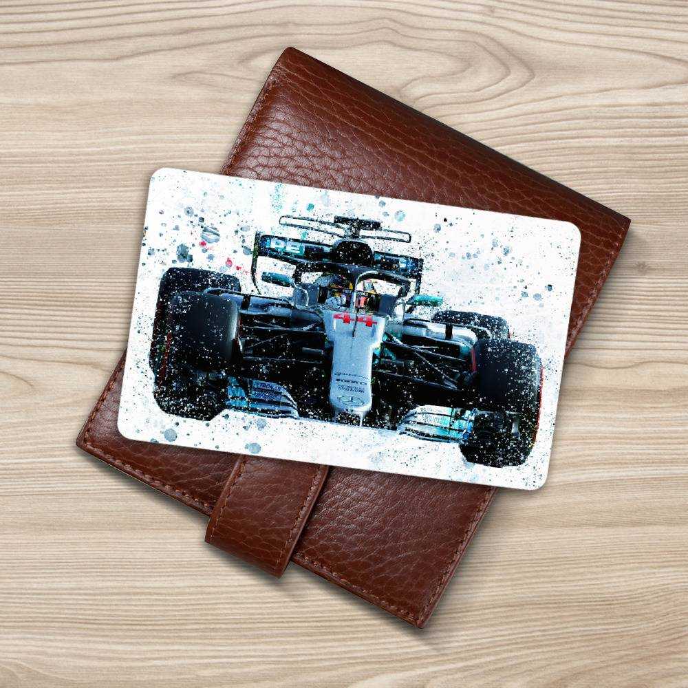 Lewis Hamilton Wallet Card Hamilton 44 Wallet Insert Card