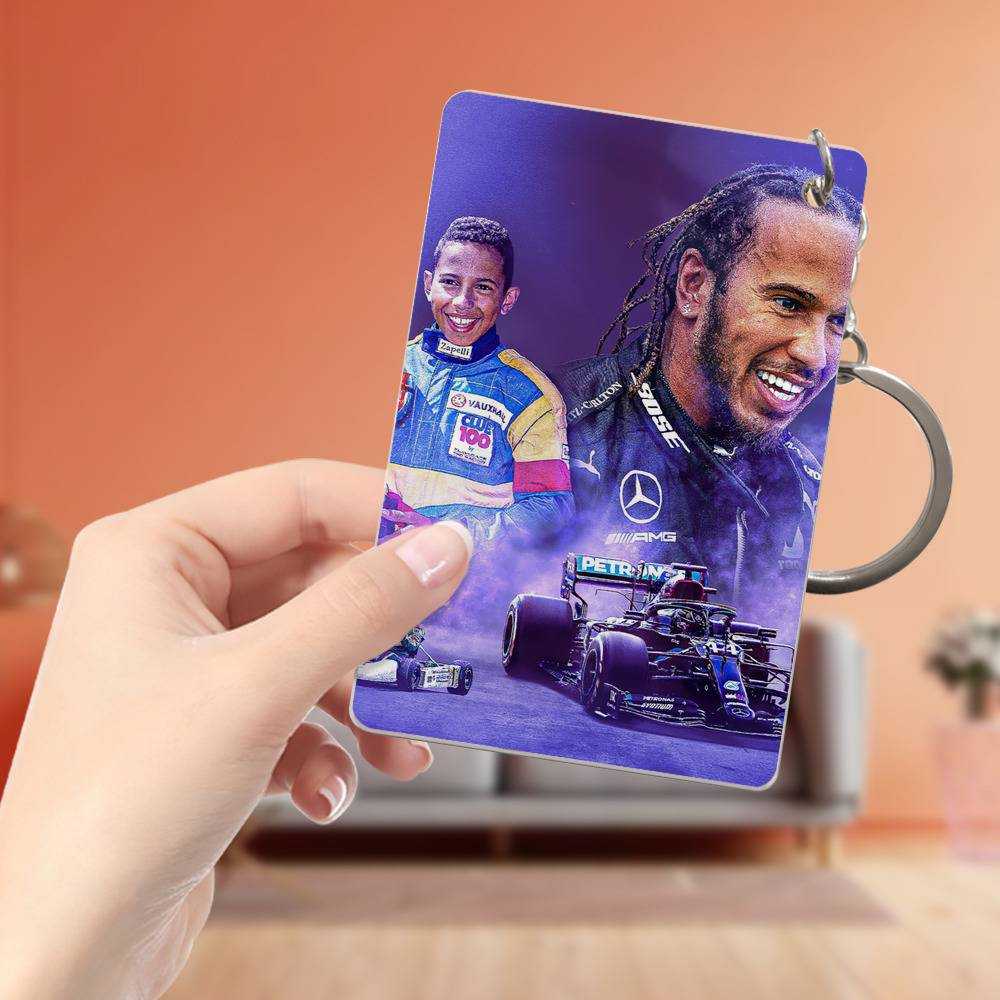 Lewis Hamilton Keychain Hamilton F1 Championship 2020 by Lewis Hamilton Keychain