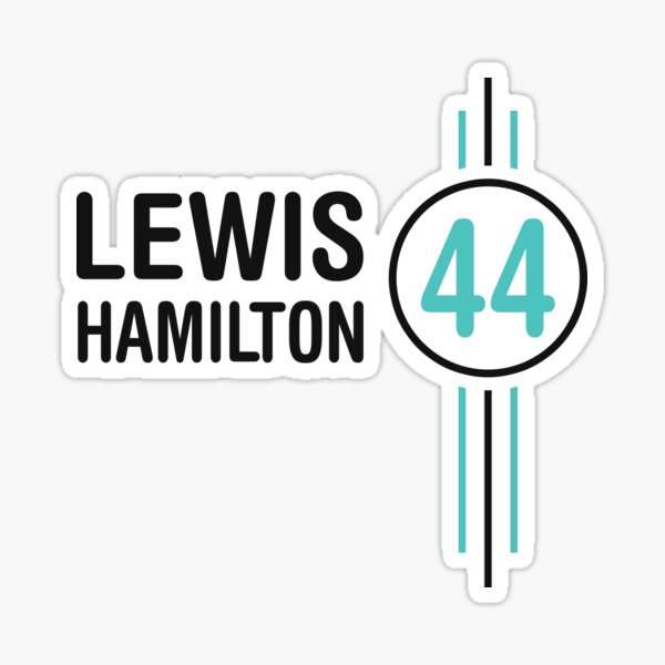Lewis Hamilton Formula1 Motorsports World Champion Car Racing Sticker, Lewis Hamilton Sticker, Lewis Hamilton Stickers#5